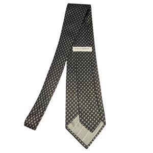 Giorgio Armani Cravatte Men’s Silk Tie Made in Italy – Blue w/ Dot Pattern